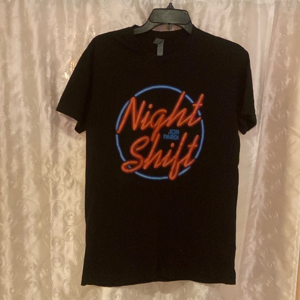Jon Pardi Night Shift Concert/Tour Shirt Adult Size Sm 🔥 YB1